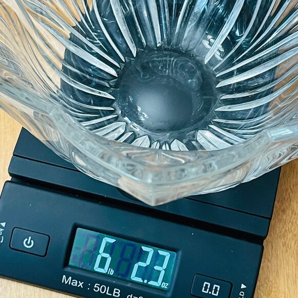 Marquis by WATEERFORD Clear Heavy Crystal Tulip Shaped Impact Piece - Picture 11 of 11